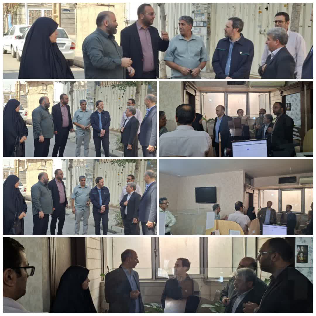 پیگیری مدیریت شهری و شورای شهر فرون آباد جهت استقرار اداره برق در شهر
