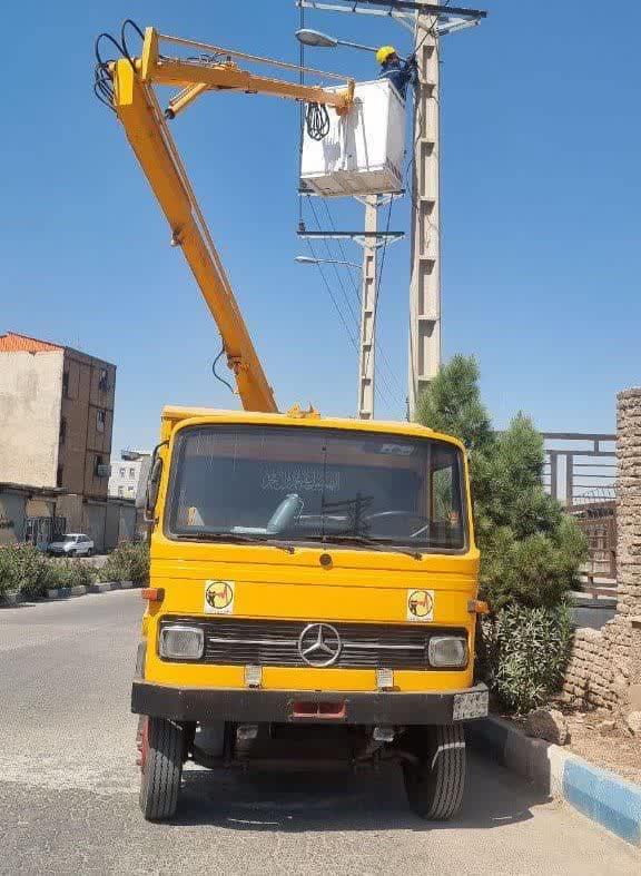  مشکل روشنایی بلوار شهید اصغری رفع شد