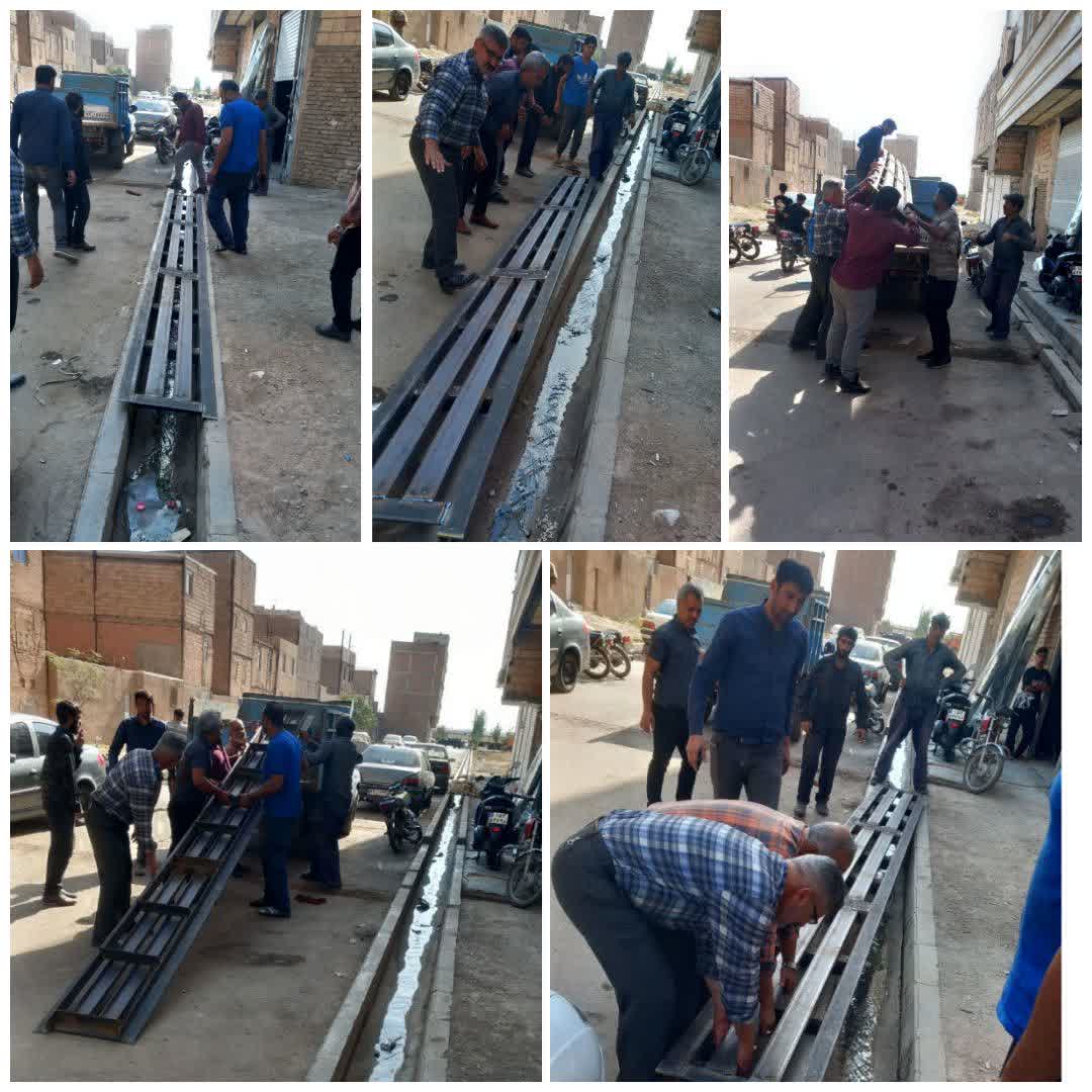  روایت خدمت / شهرداری فرون آباد   🔴 تهیه، ساخت و مرمت و بهسازی پل های فلزی سطح شهر