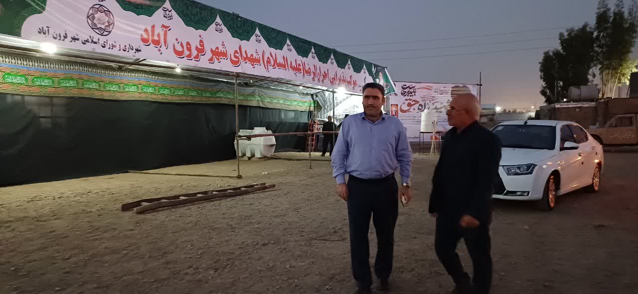 شهردار فرون آباد: خدمت به زائران رهبر شهید انقلاب برای ما افتخار بزرگی است
