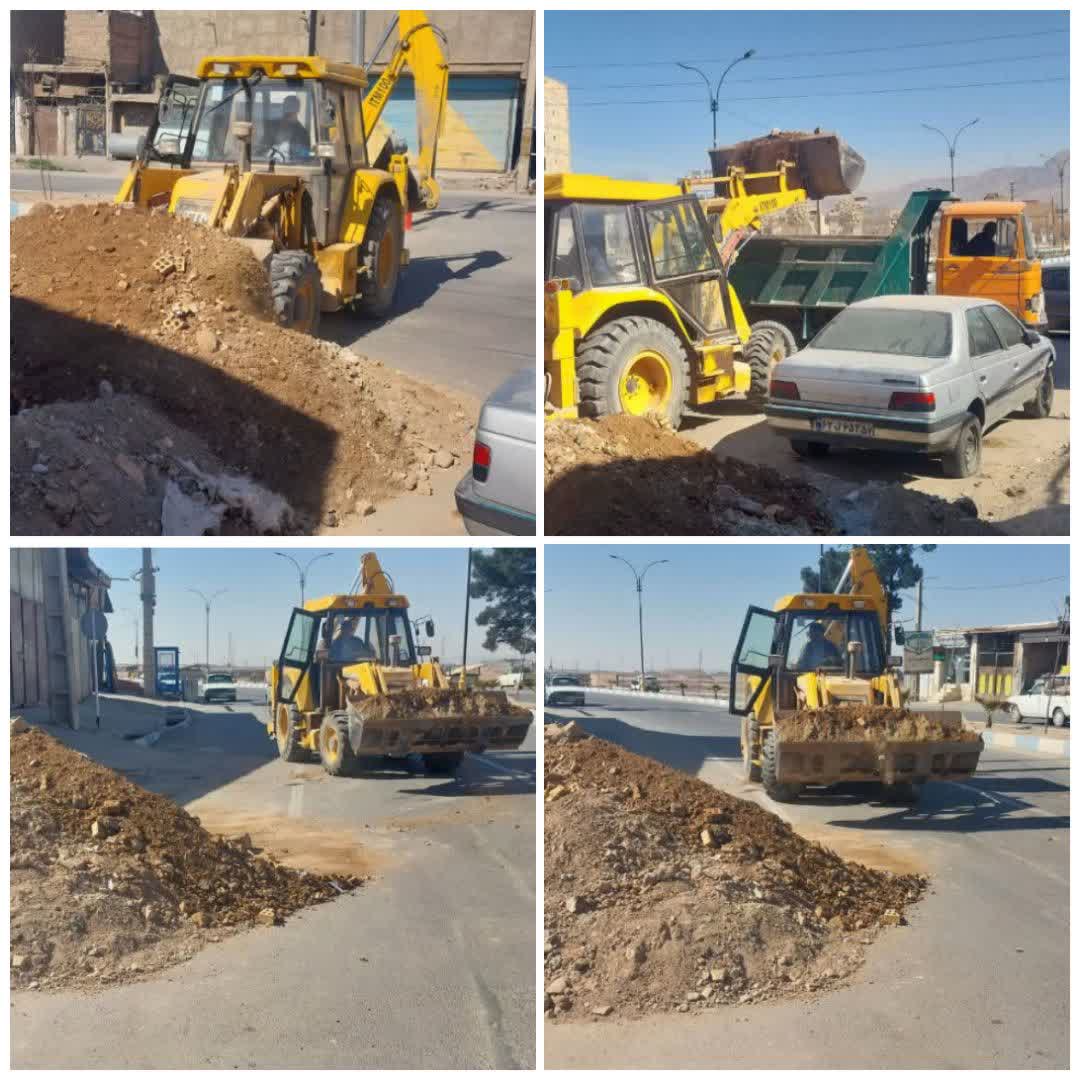تداوم طرح پاکسازی محیطی در سطح شهر فرون آباد