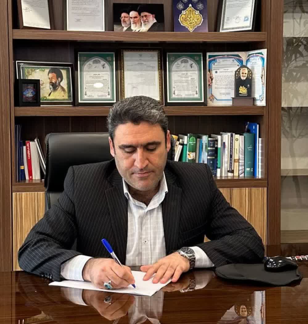 پیام تبریک شهردار فرون آباد به مناسبت ولادت حضرت امام علی (ع) و روز مرد