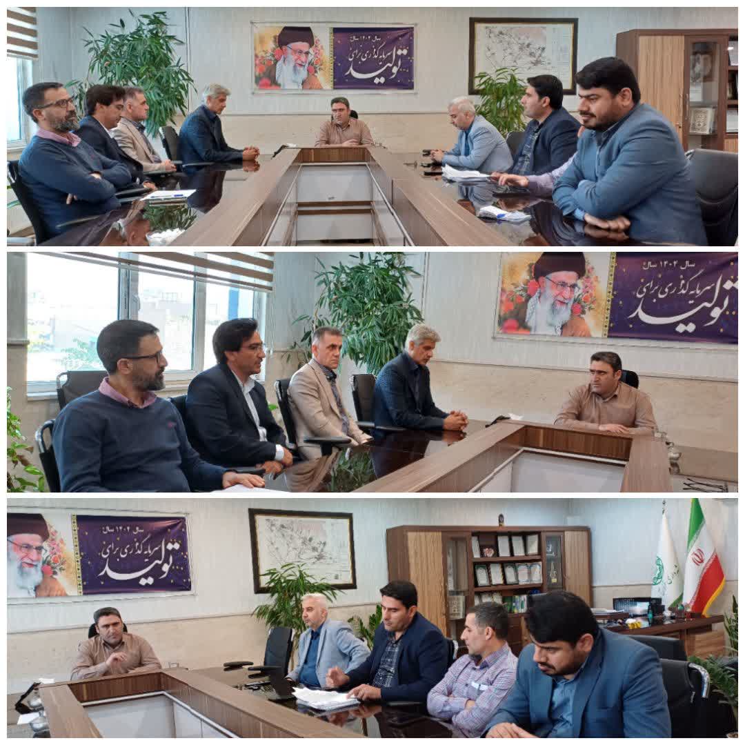 جلسه کمیته درآمدی شهرداری فرون آباد برگزار شد